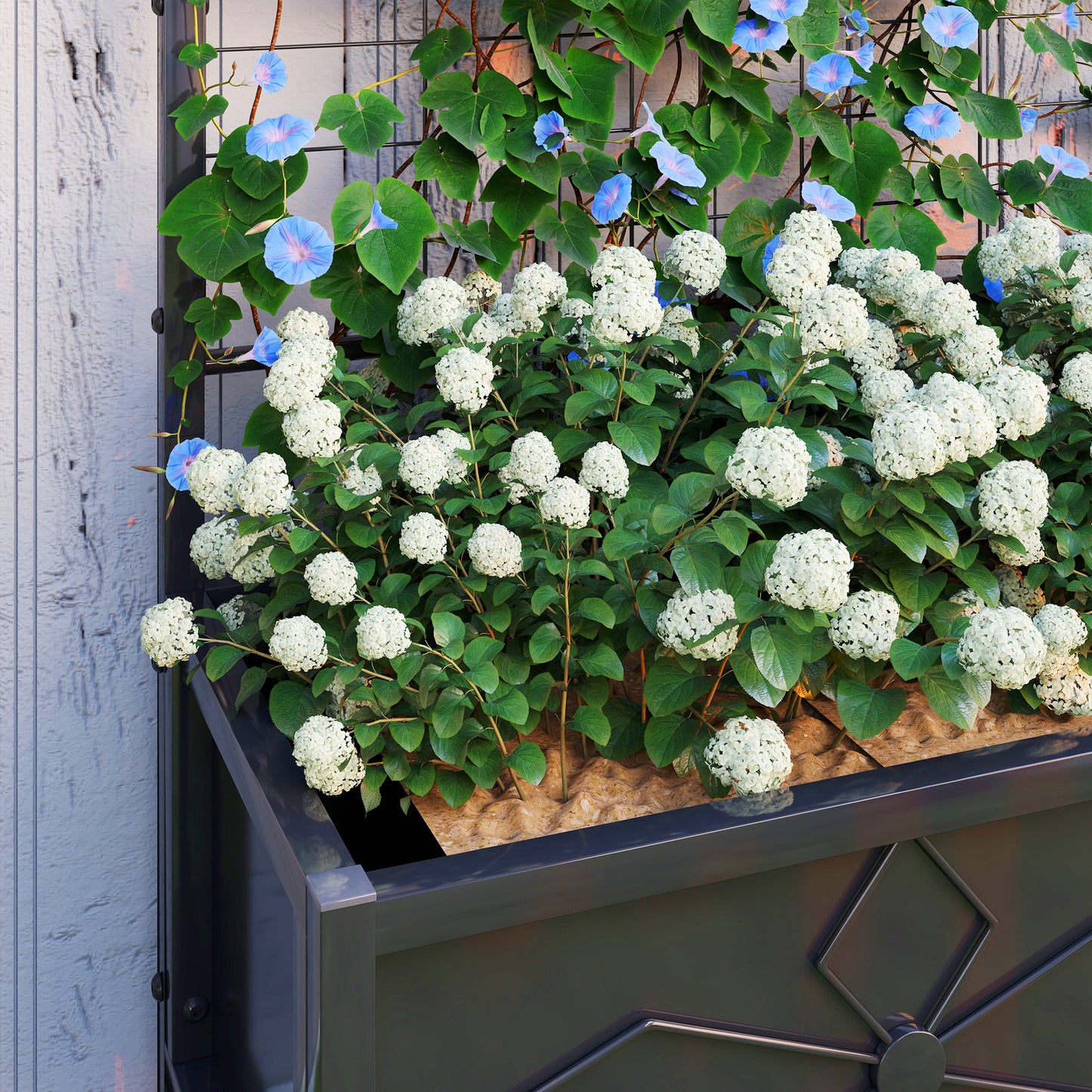 Traditional Chicago Outdoor Decorative Planter