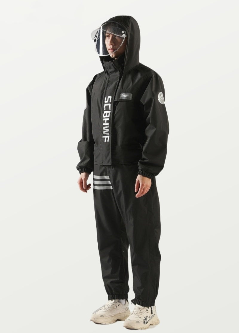 S/M/L Durable Winter Outdoors Cold-proof Cycling One-piece Clothes