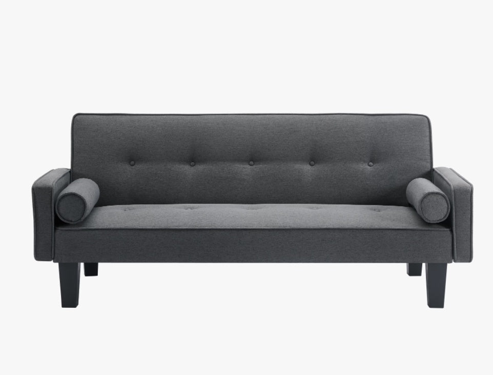 Fabric Sofa in Dark Gray