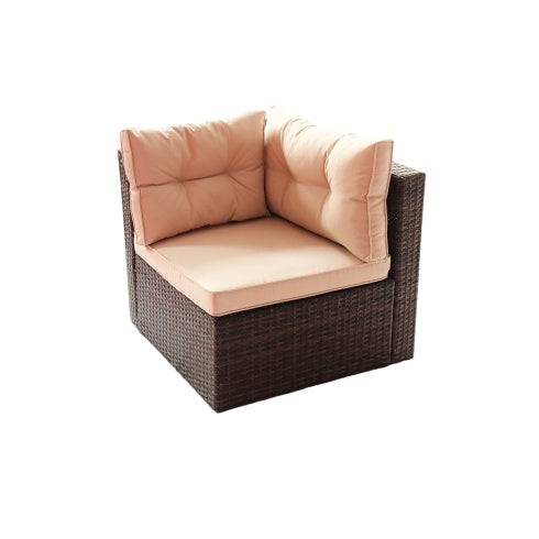 Patio Garden Furniture Corner Sofa Set