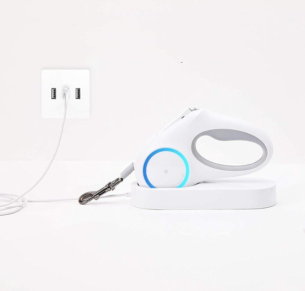Retractable Dog Leash LED Light for nightime
