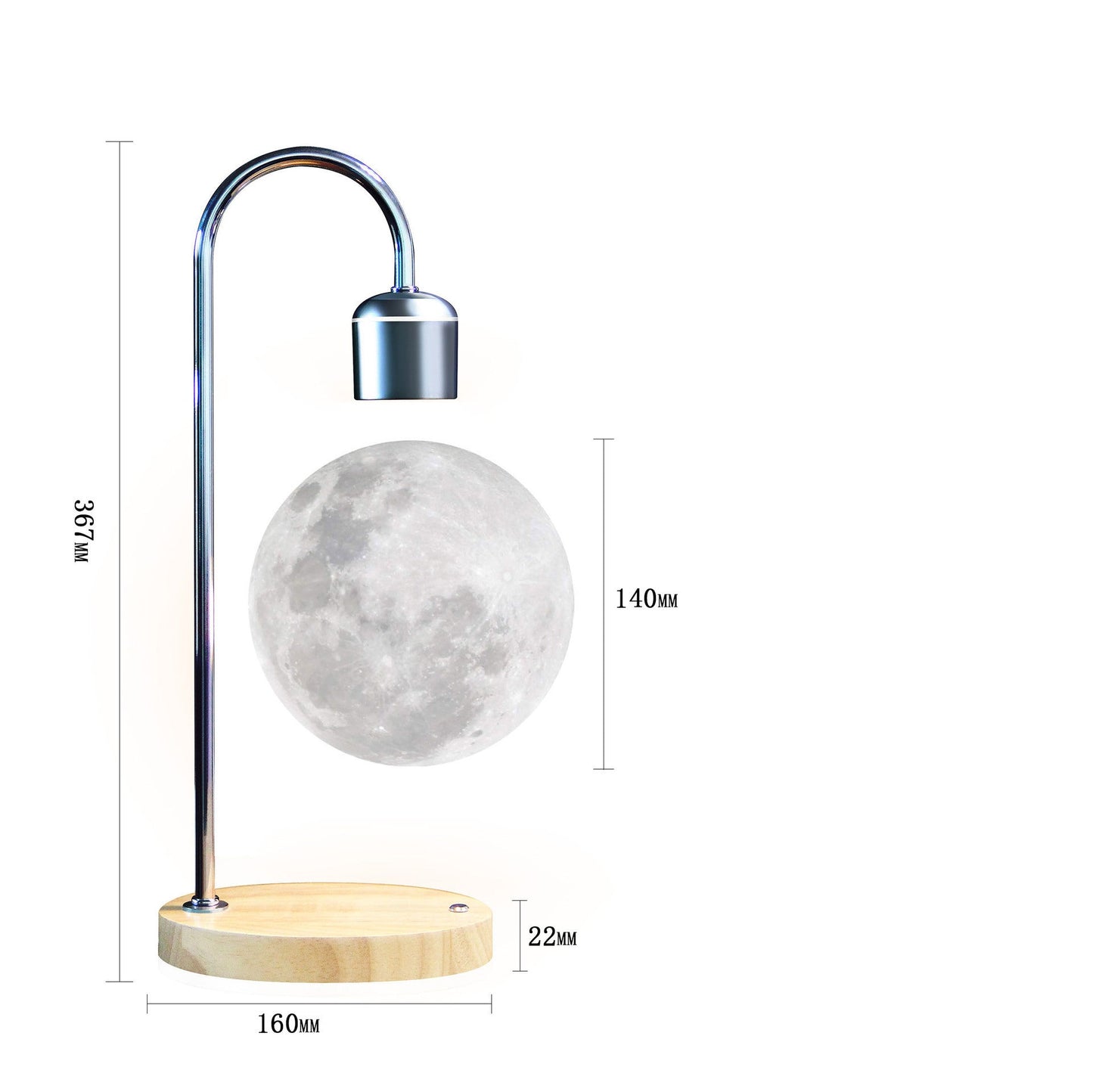 Levitating Moon Light