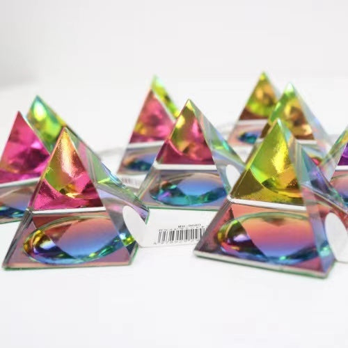 Pyramid Rainbow for Desk ornament