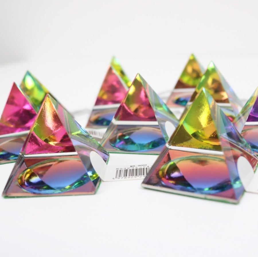 Pyramid Rainbow for Desk ornament