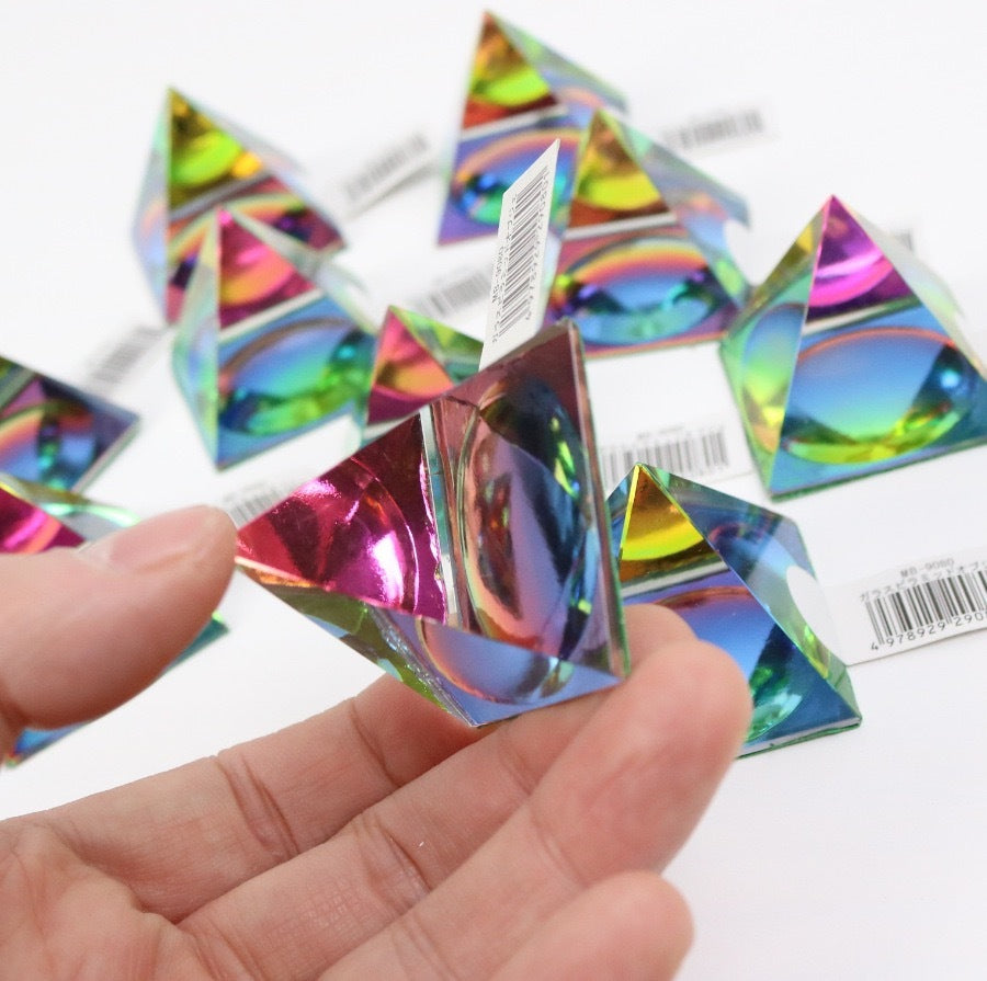 Pyramid Rainbow for Desk ornament