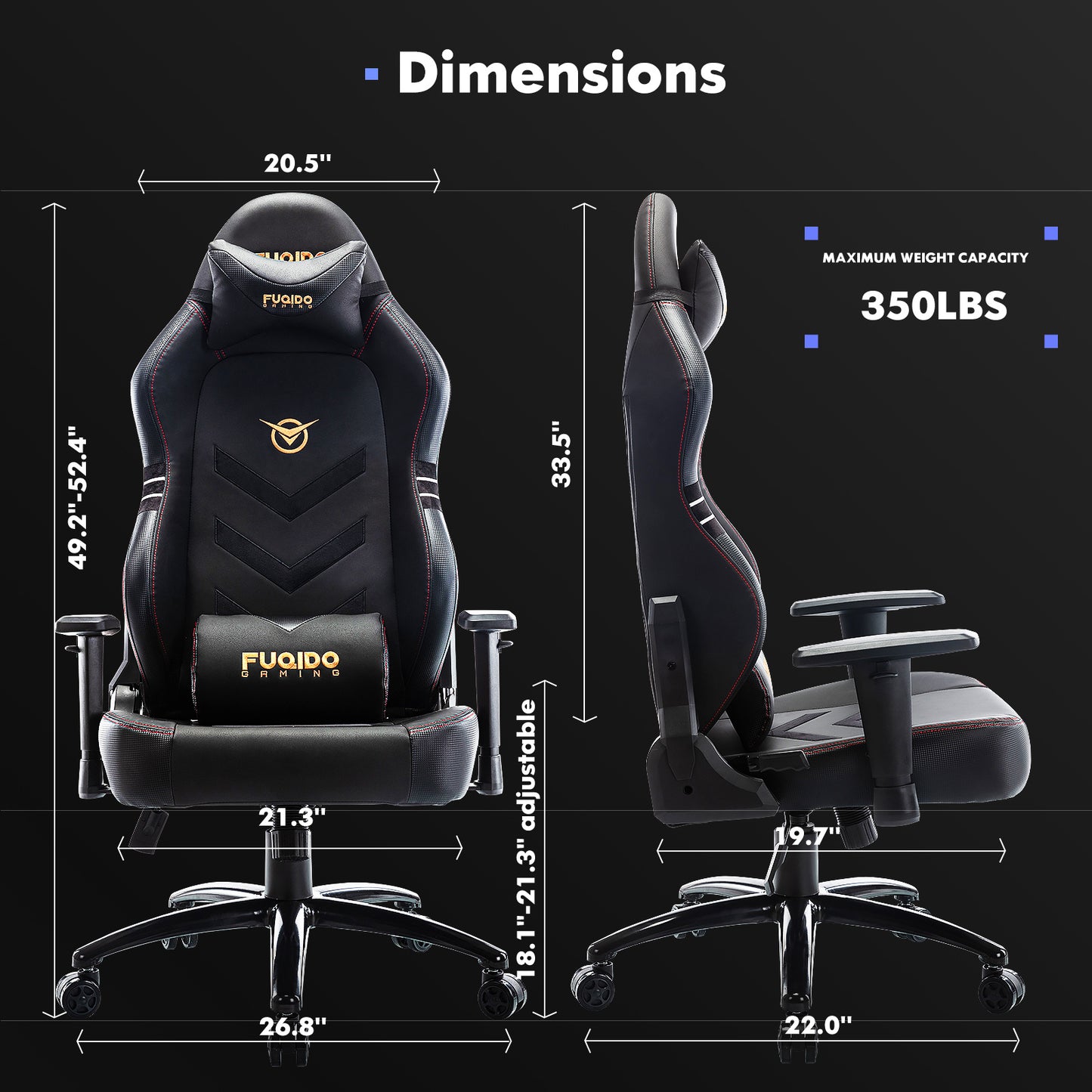 Comfortable Gaming Racing Bucket Seat