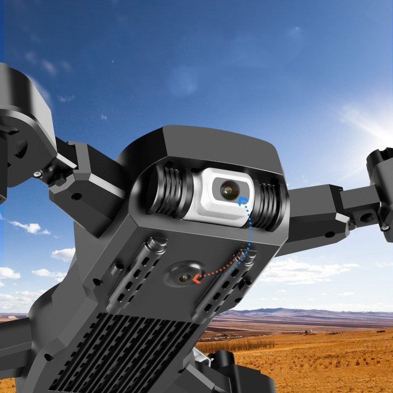 Drone works with your phone for aerial photos
