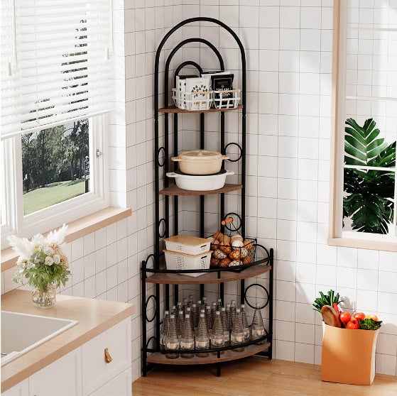 Chic Metal Frame Corner Piece for kitchen dining room bedroom