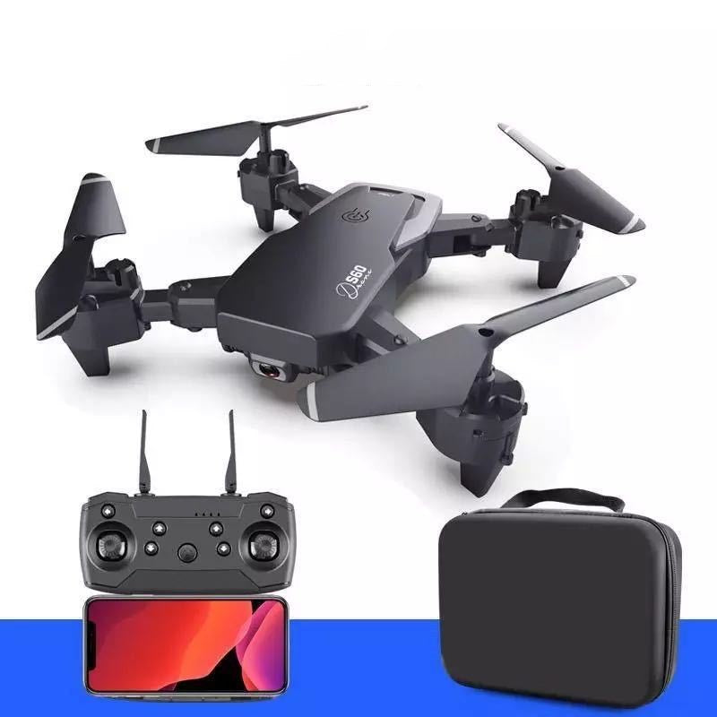 Drone works with your phone for aerial photos