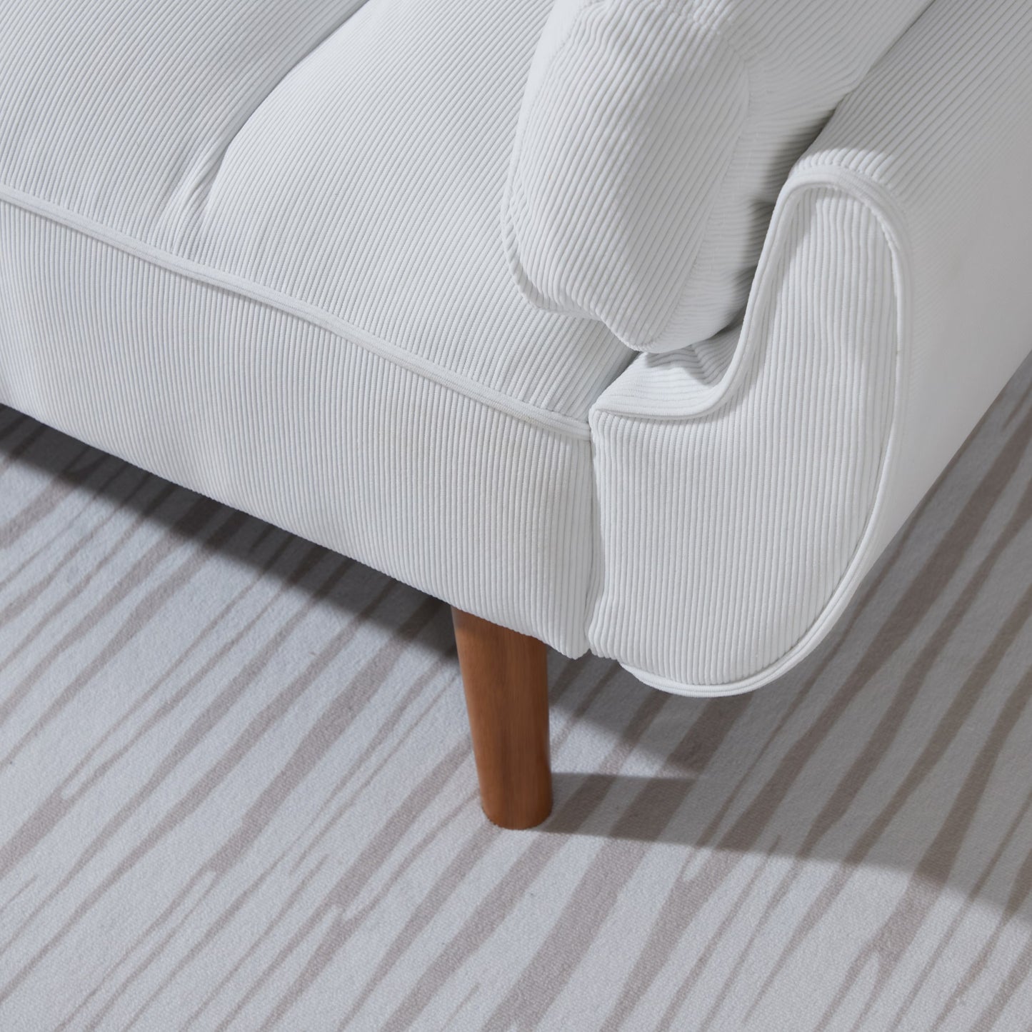 Corduroy Sofa Becomes Sofa Bed