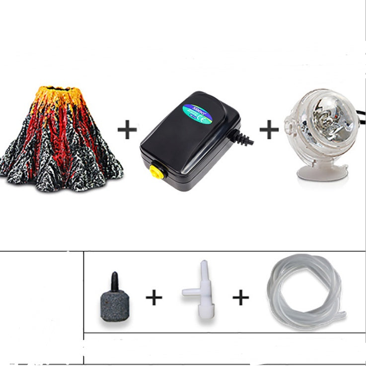 Fish Tank Volcano