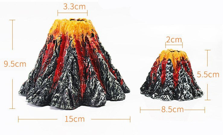 Fish Tank Volcano