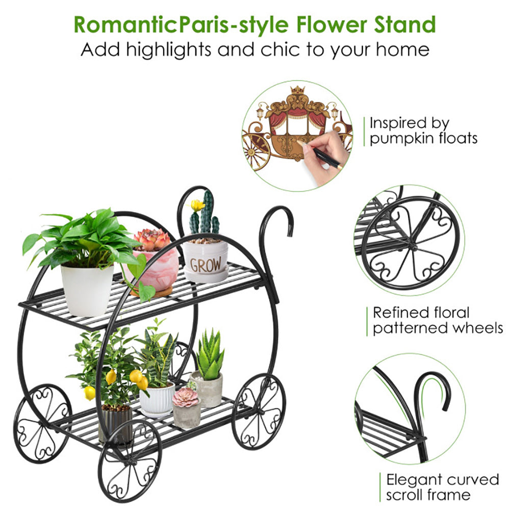 Outdoor Gardening and Plant Cart