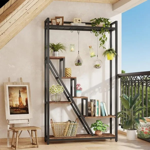 Outdoor Plant Stand for 10 Plants