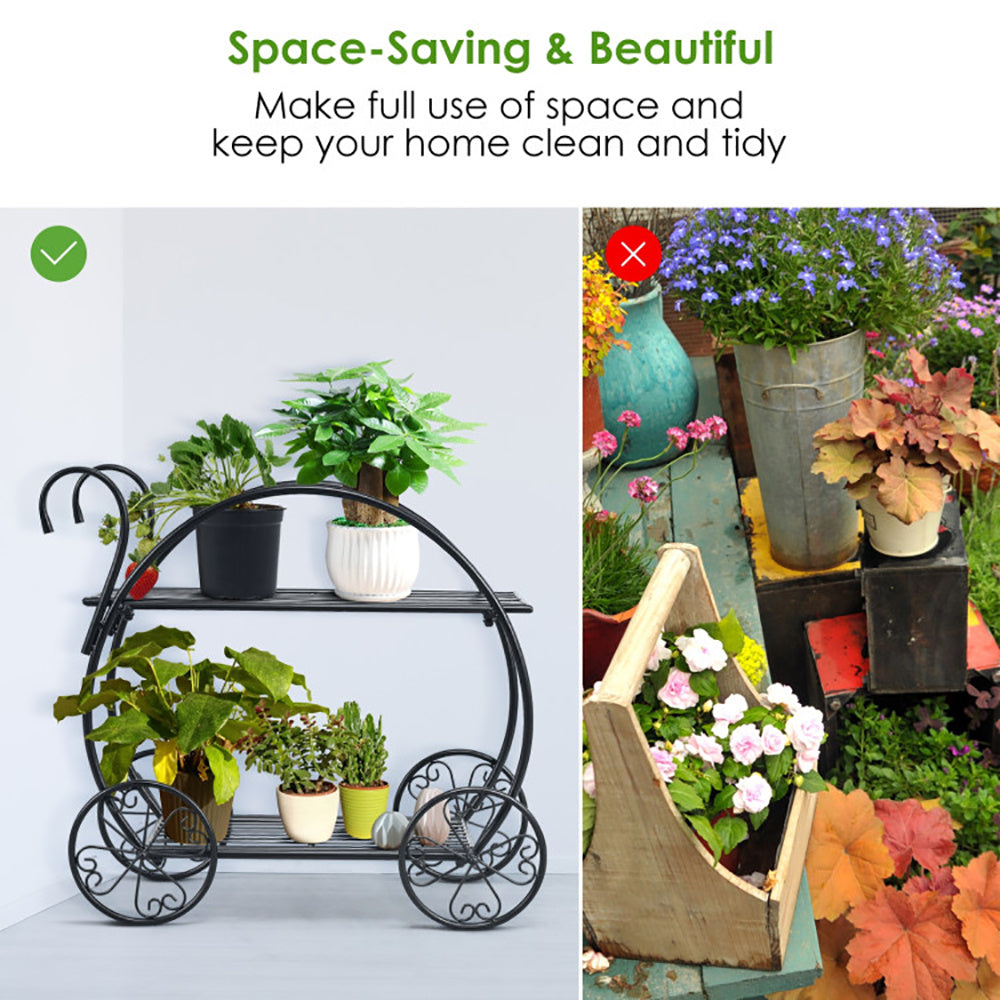 Outdoor Gardening and Plant Cart