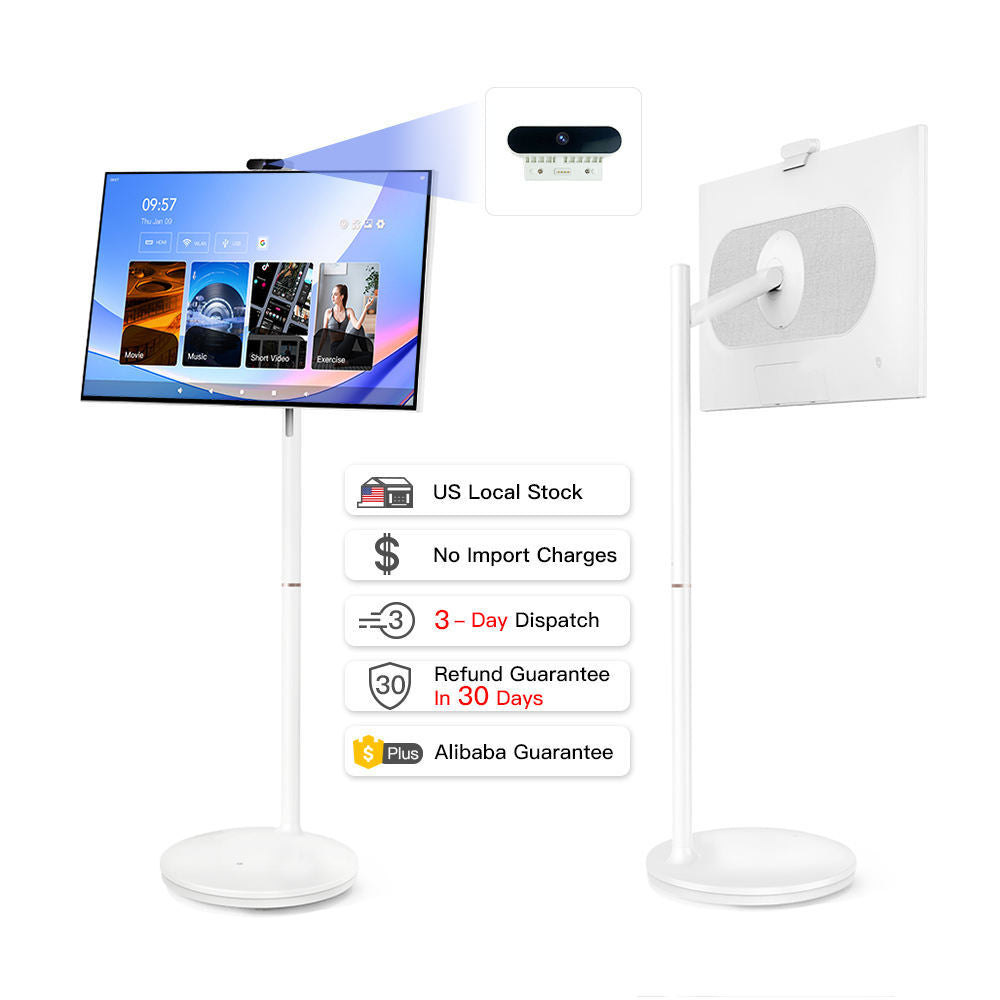 32 Inch 128GB Android OS 1080P Portable Smart Tv