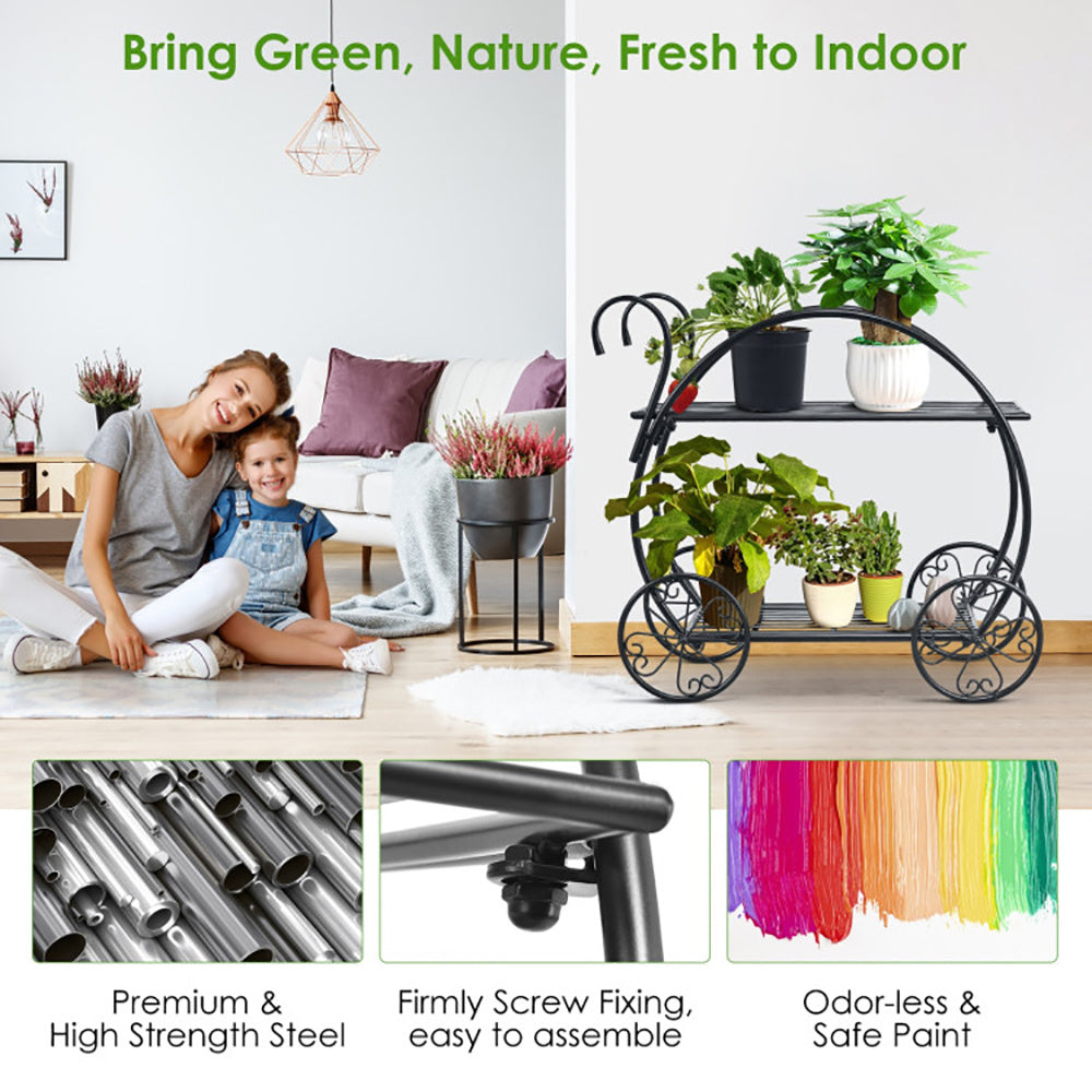 Outdoor Gardening and Plant Cart