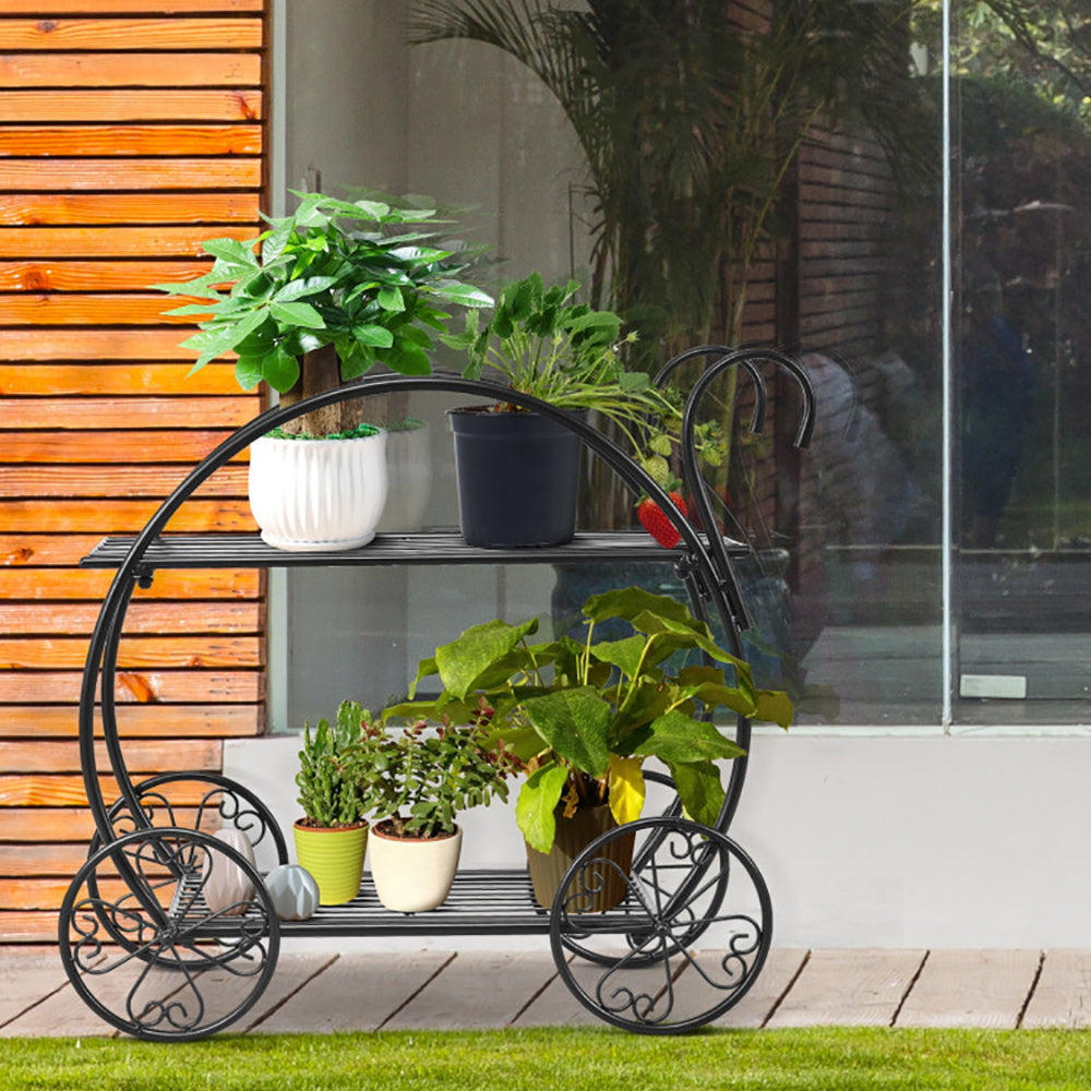 Outdoor Gardening and Plant Cart
