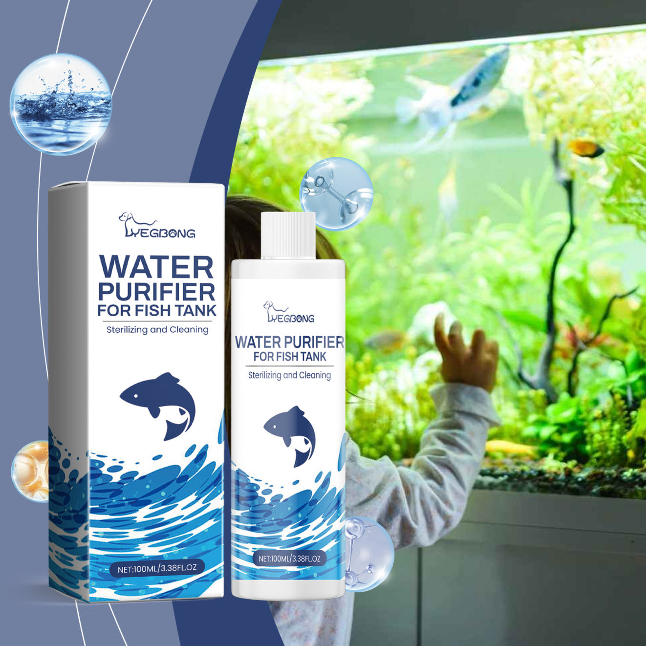 Yegbong Clarifier Aquarium Water Decontamination