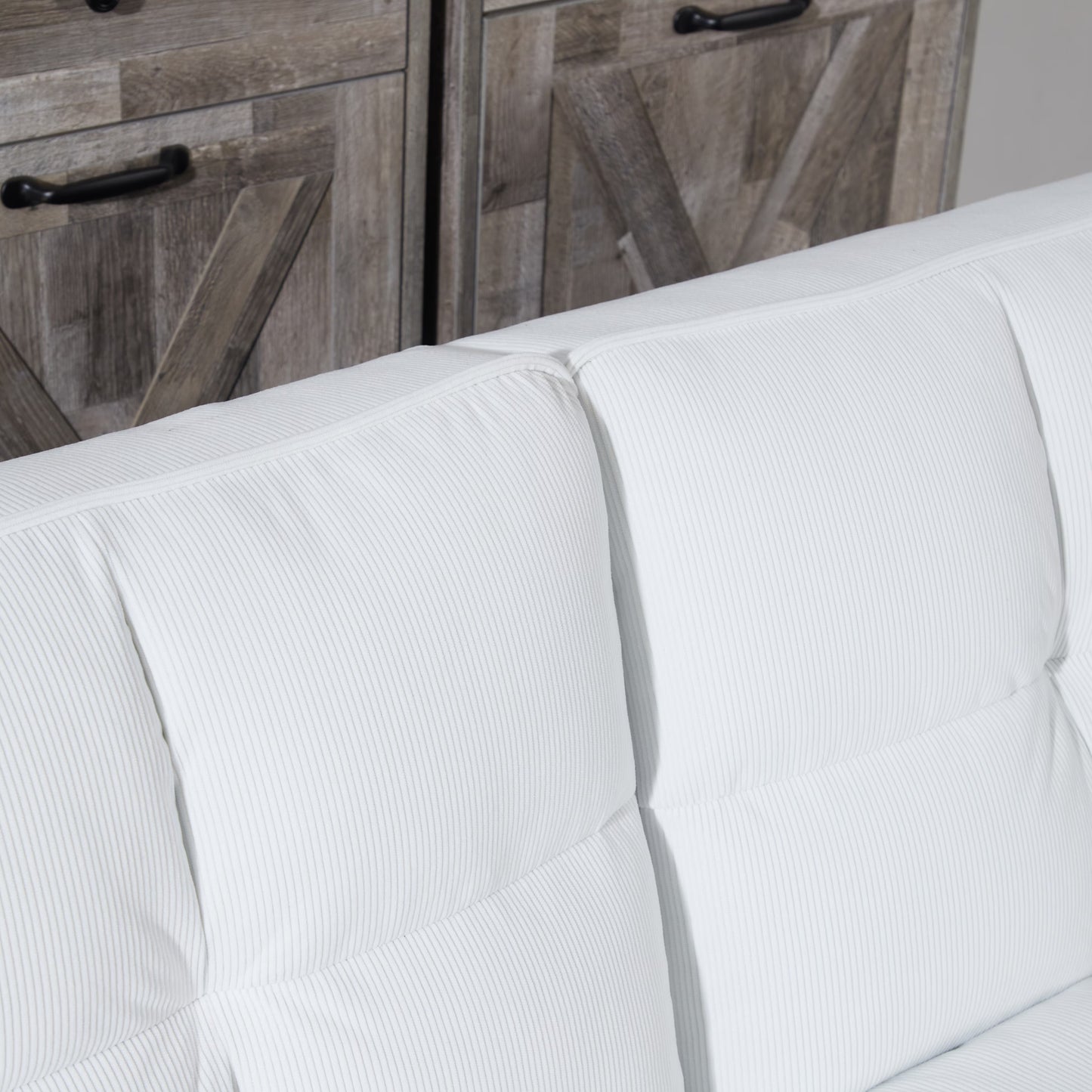 Corduroy Sofa Becomes Sofa Bed
