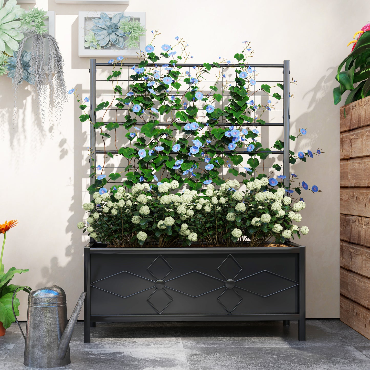 Traditional Chicago Outdoor Decorative Planter