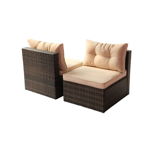 Patio Garden Furniture Corner Sofa Set