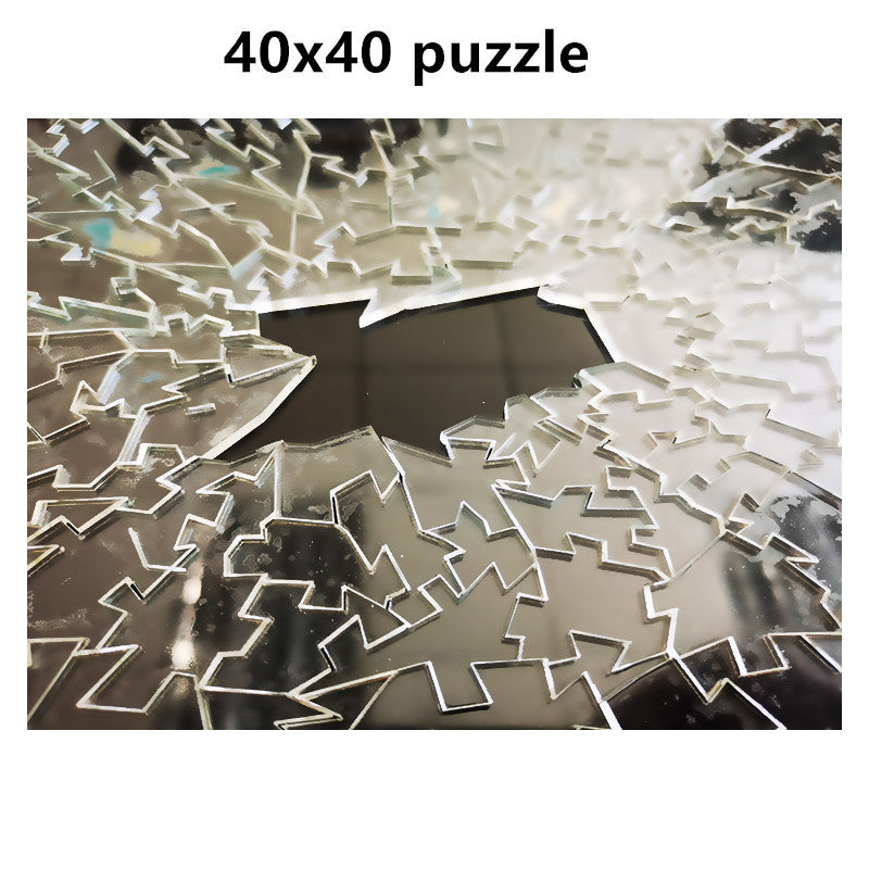 Broken Glass Ten-level Difficult Puzzle
