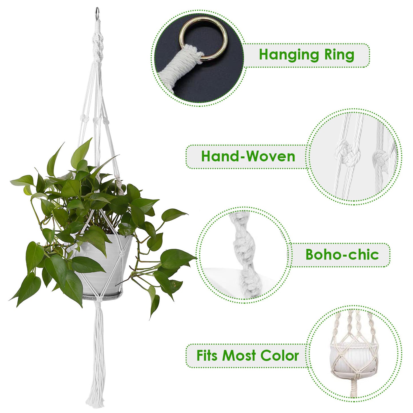 2Pcs Plant Hanger Flowerpot