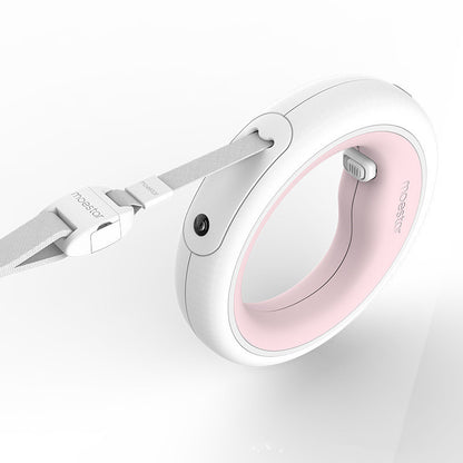 Circle Dog Leash, with nightlight for night dog walk
