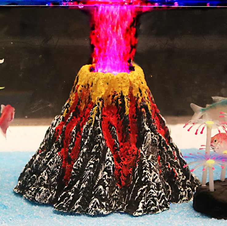 Fish Tank Volcano
