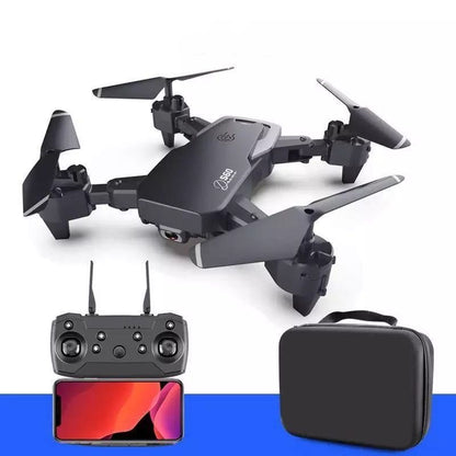 Drone works with your phone for aerial photos