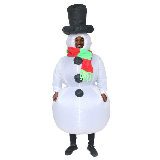 Christmas Snowman Inflatable Blow Up Snowman Costume
