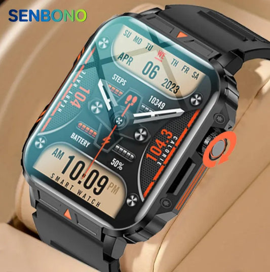 L81 Outdoor Fitness Tracker Smartwatch Men For IOS Android