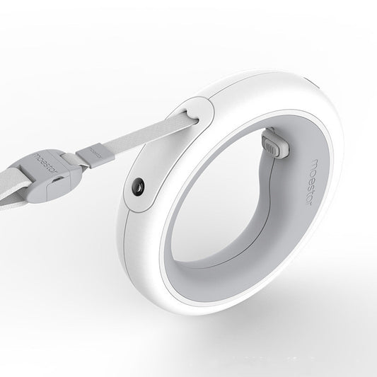Circle Dog Leash, with nightlight for night dog walk