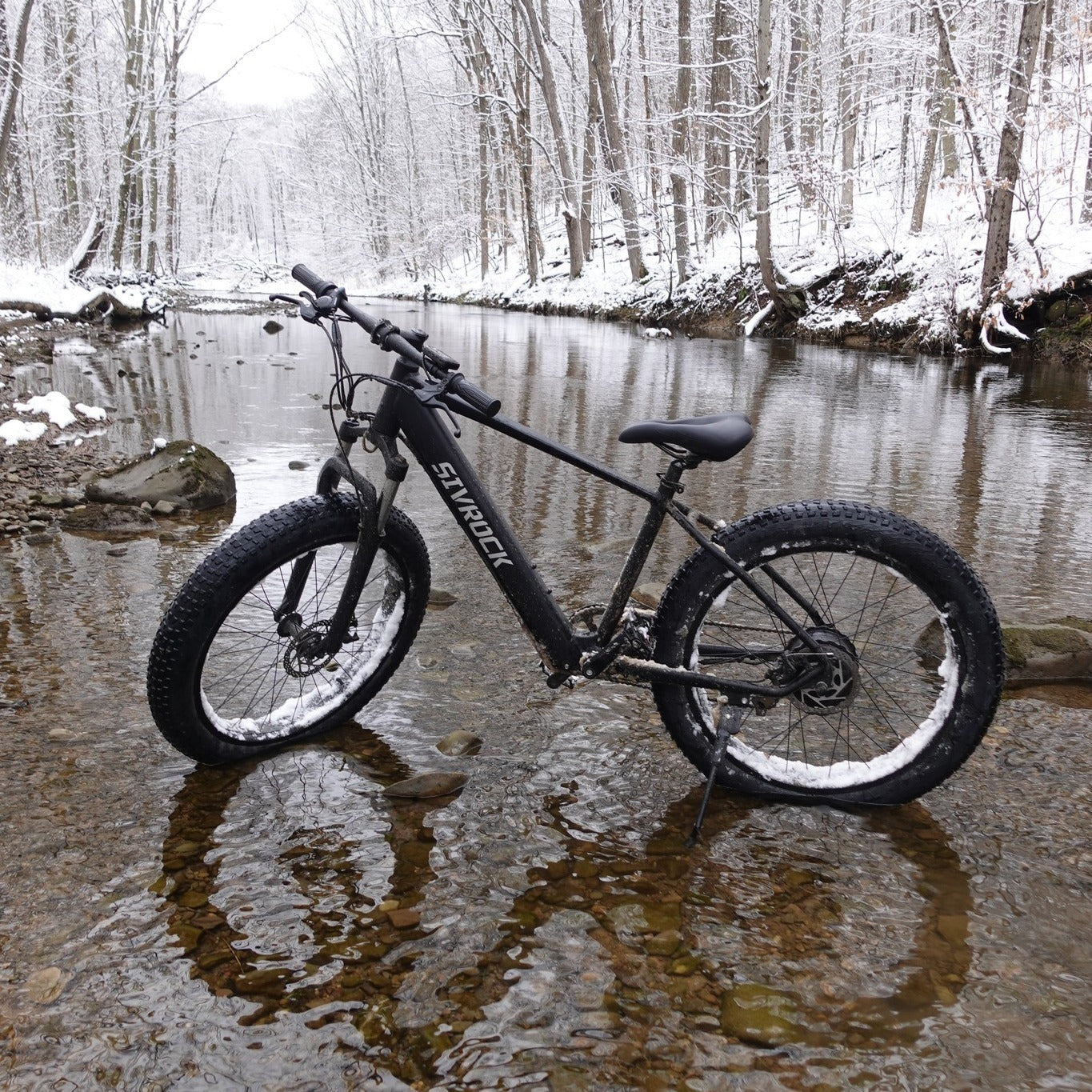 Fat Tire Electric Mountain Bicycle, 1000W Motor 48V 15Ah, UL And GCC Certified