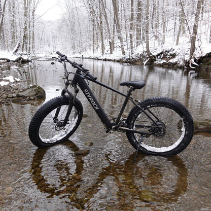 Fat Tire Electric Mountain Bicycle, 1000W Motor 48V 15Ah, UL And GCC Certified