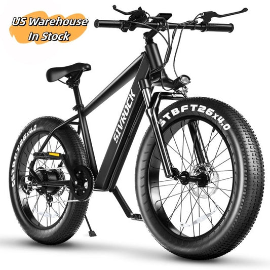Fat Tire Electric Mountain Bicycle, 1000W Motor 48V 15Ah, UL And GCC Certified