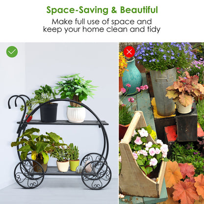 Outdoor Gardening and Plant Cart