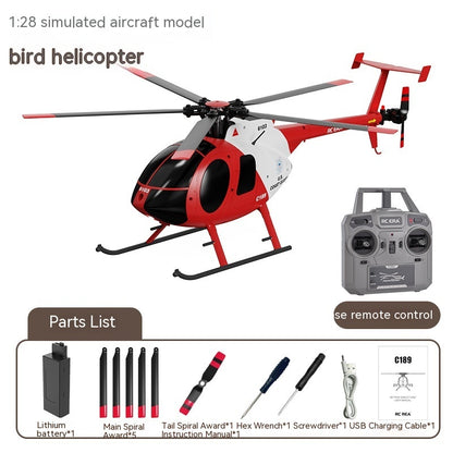 RC-E Helicopter C189 with radar sensor 6 axis stability control