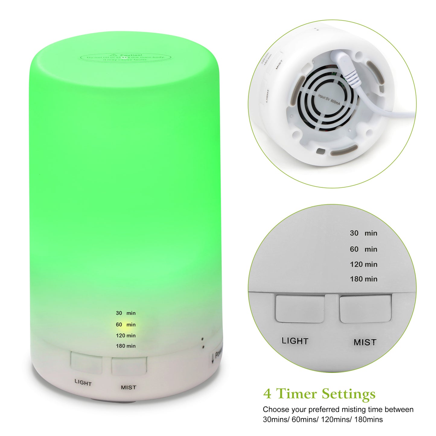 Mood Light Humidifier with 7 colors
