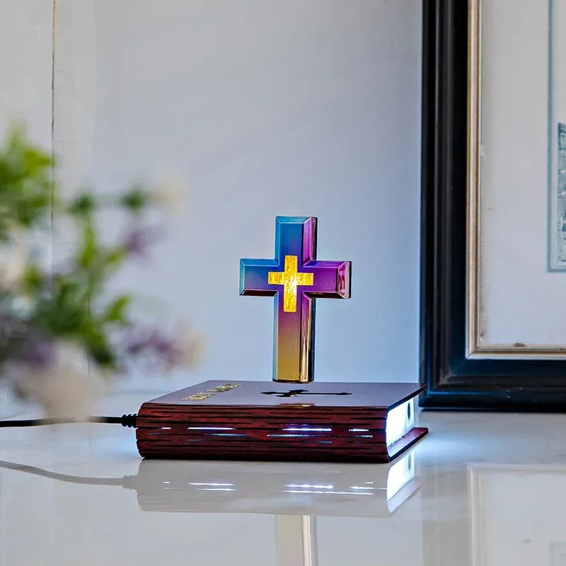Magnetically Levitating Cross