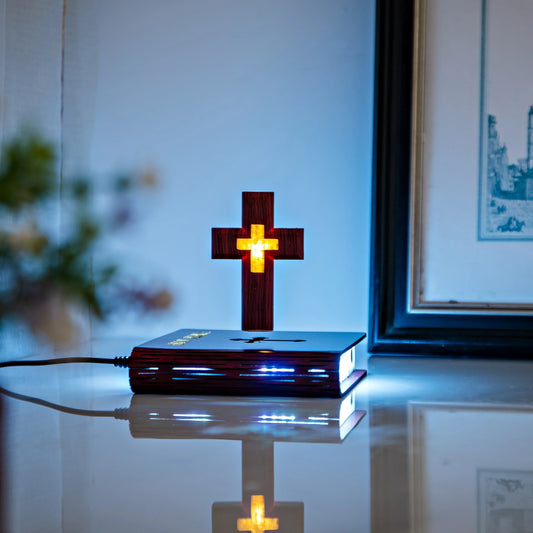 Magnetically Levitating Cross