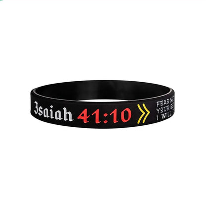 Bible Verse SIlicone Wristband