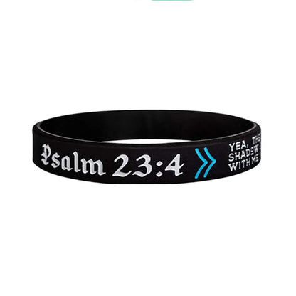Bible Verse SIlicone Wristband
