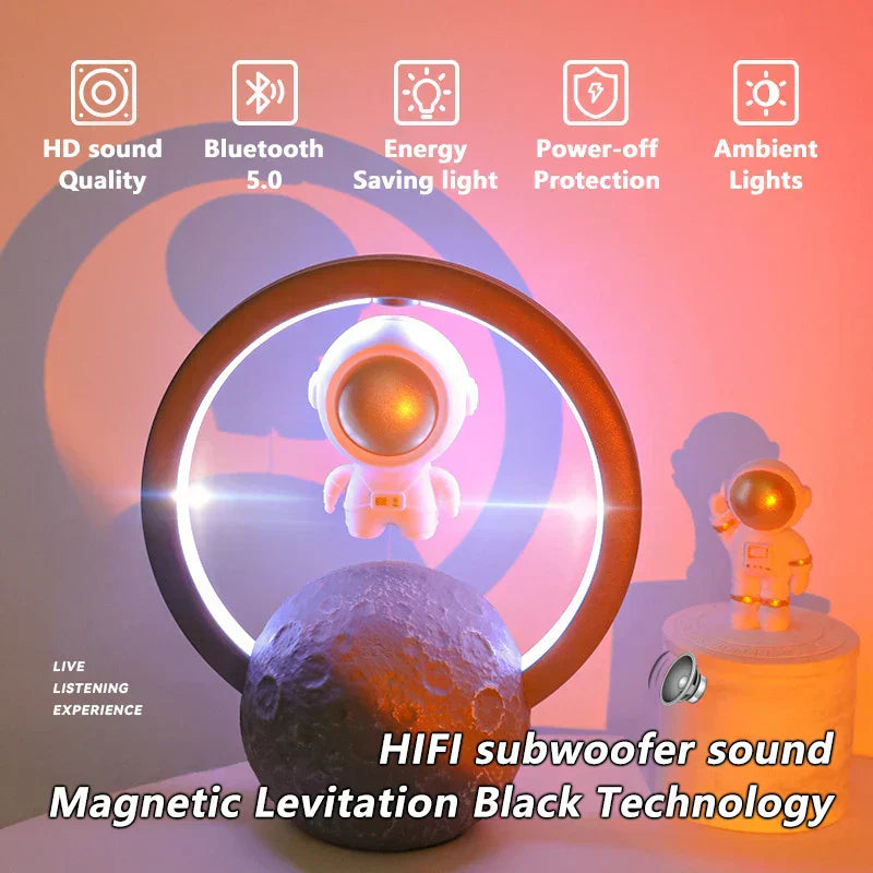 Magnetic Levitation Astronaut Bluetooth Speaker