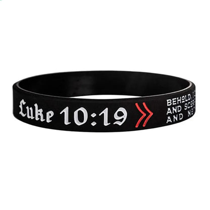 Bible Verse SIlicone Wristband