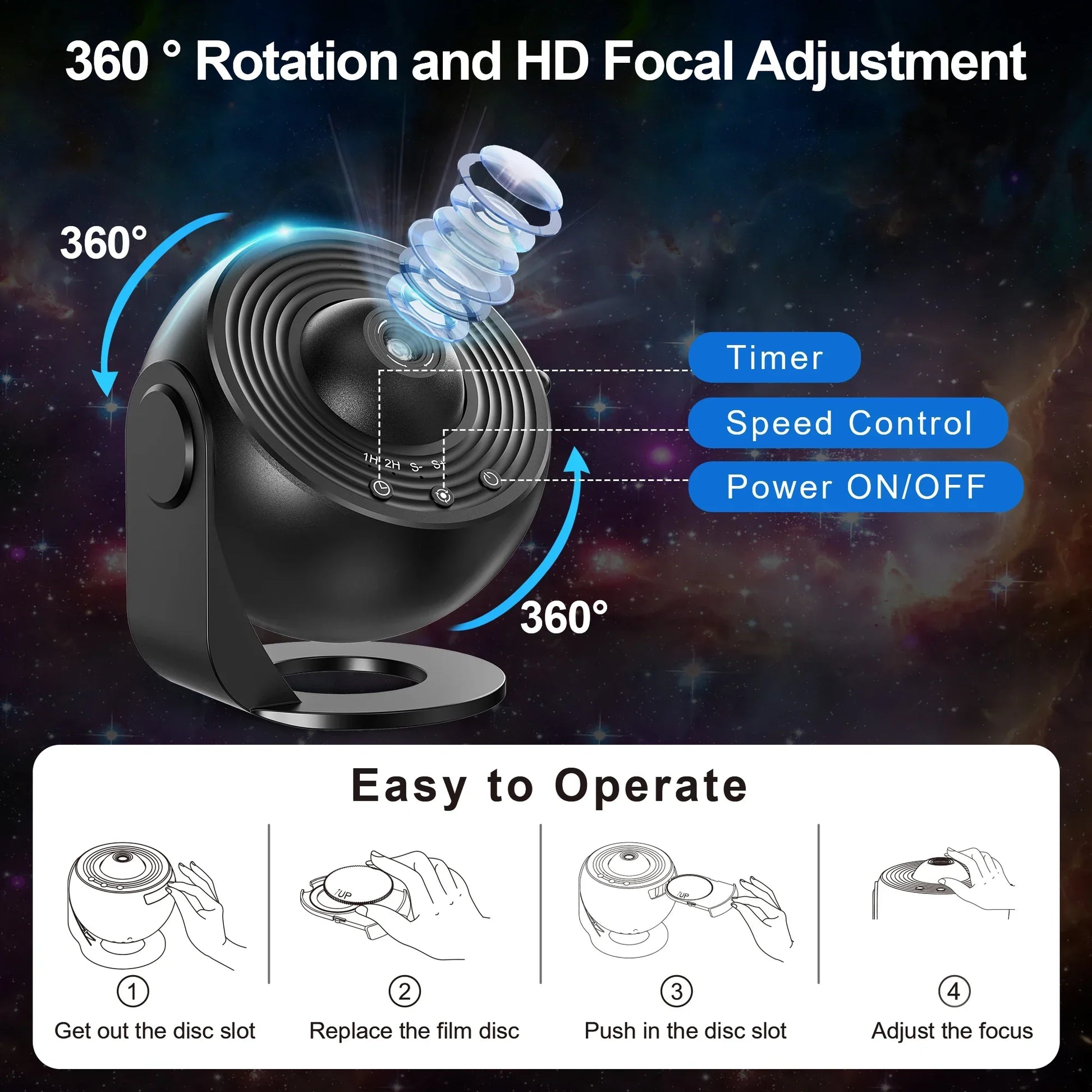 Planetarium Star Projector