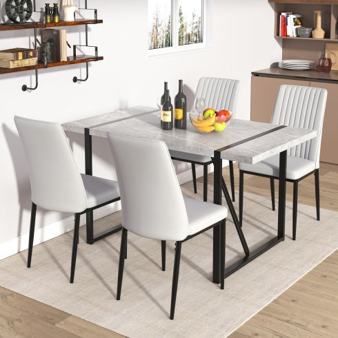 55 Inch Kitchen Table For 4 People Easy Assembly
