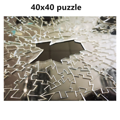Broken Glass Ten-level Difficult Puzzle